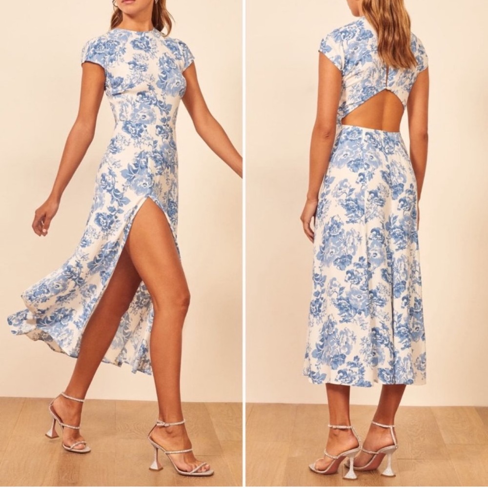 Reformation Gavin Dress in Olympia